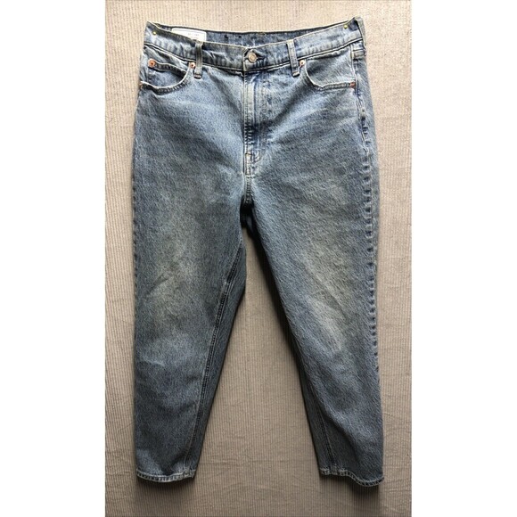 Gap Mom Jean High Rise 30/10R  Distressed Y2K - Picture 1 of 16